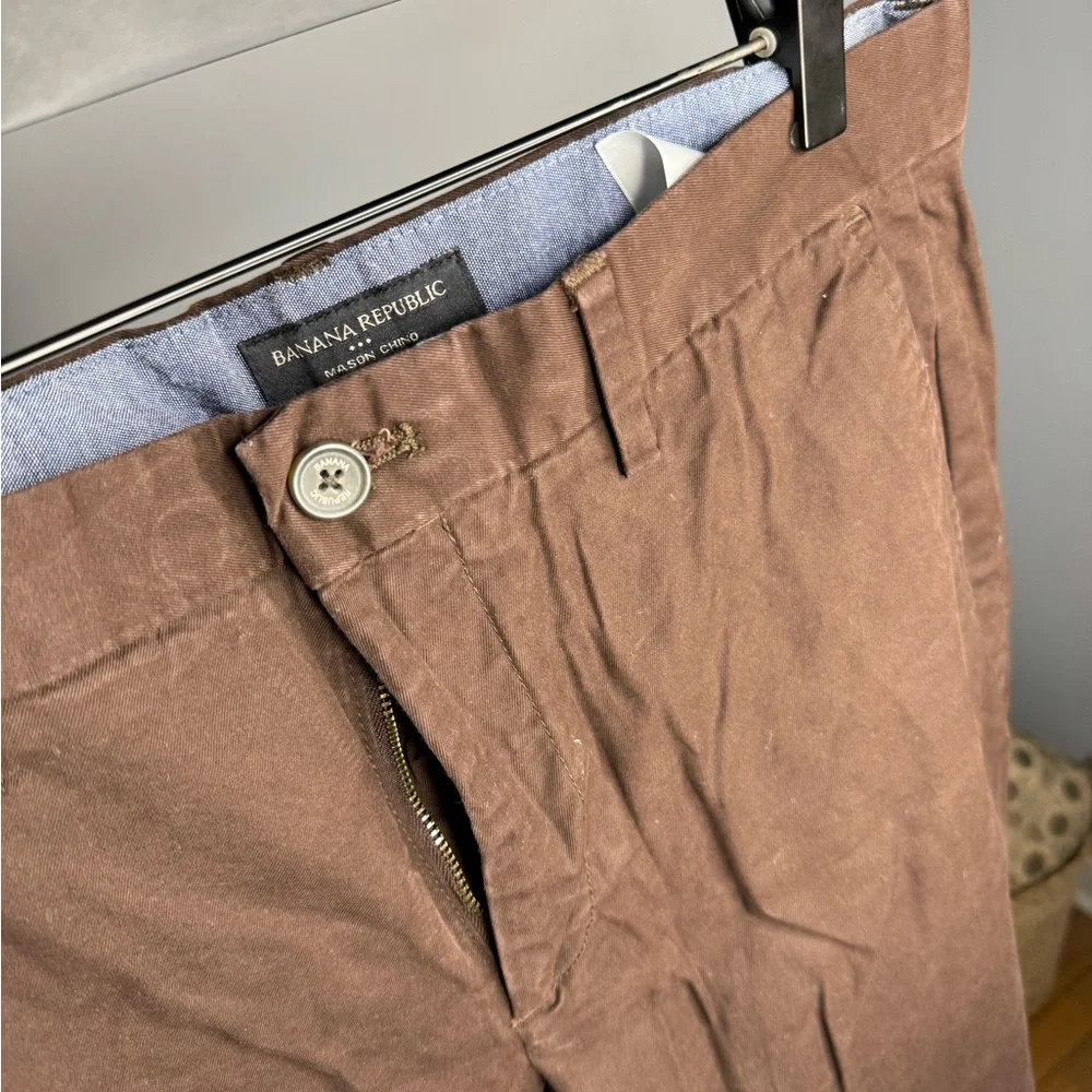 Banana Republic Dark Brown Chinos - Picture 8 of 9